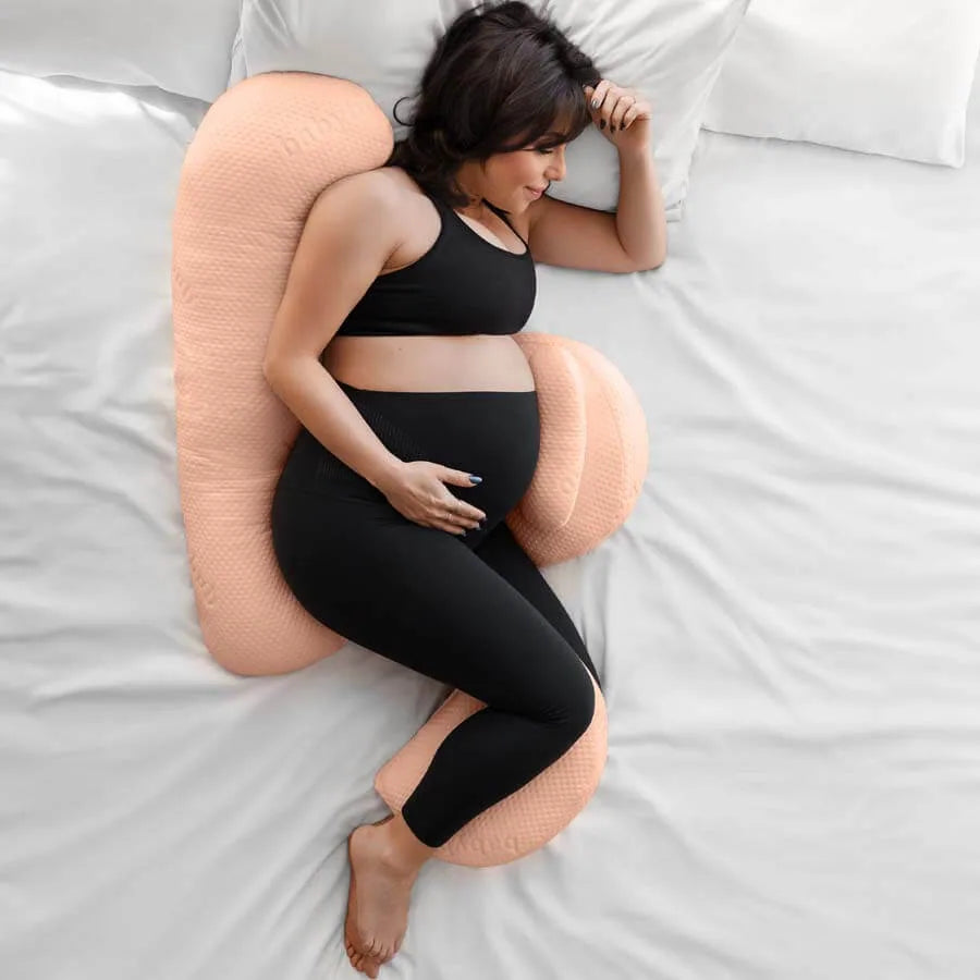 Ergonomic Side-Sleeping Pregnancy Pillow