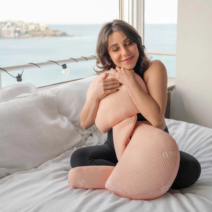 Ergonomic Side-Sleeping Pregnancy Pillow