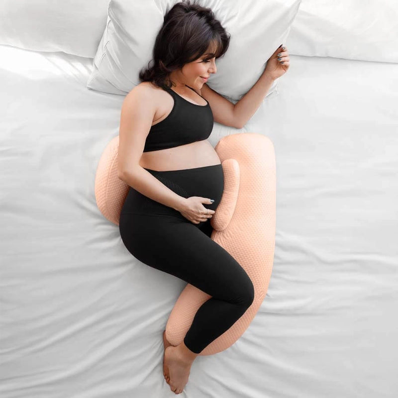 Ergonomic Side-Sleeping Pregnancy Pillow