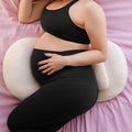 Ergonomic Side-Sleeping Pregnancy Pillow