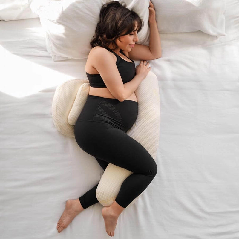 Ergonomic Side-Sleeping Pregnancy Pillow