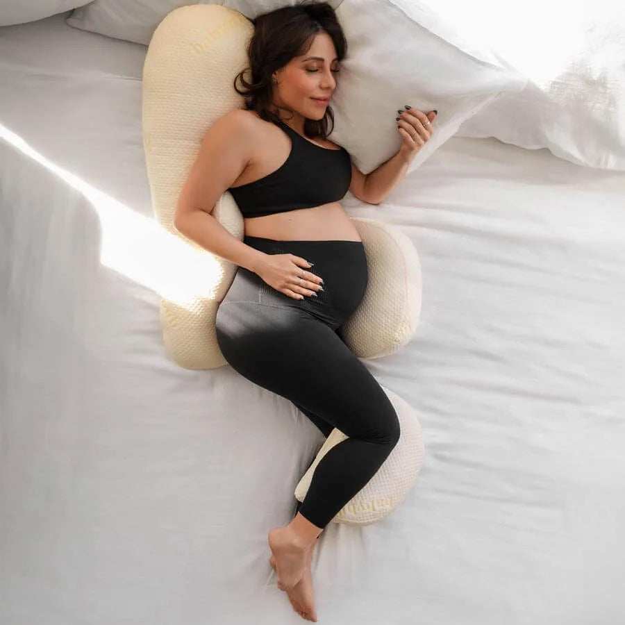 Ergonomic Side-Sleeping Pregnancy Pillow