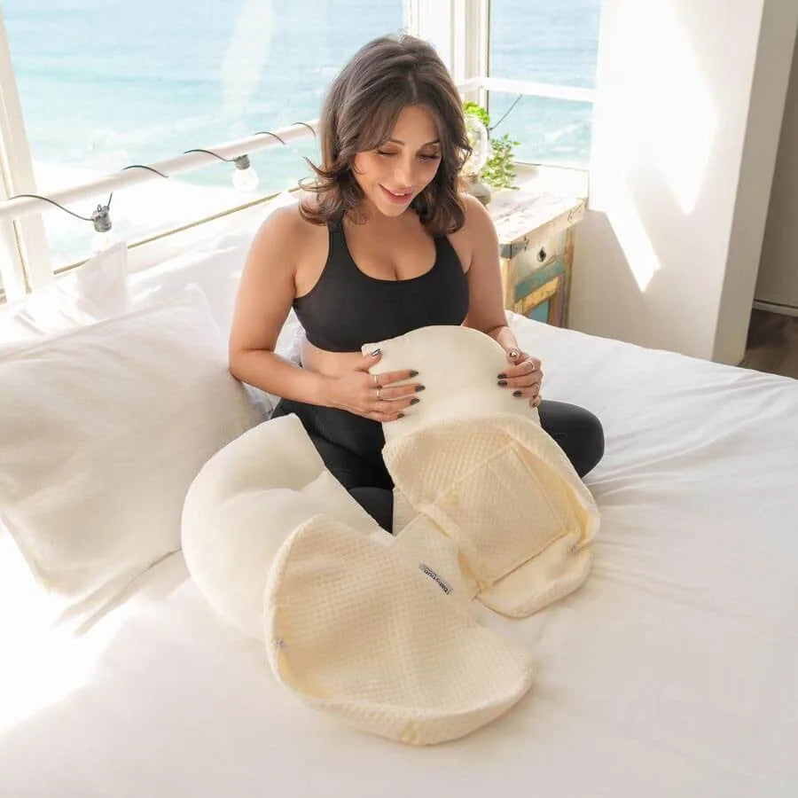 Ergonomic Side-Sleeping Pregnancy Pillow
