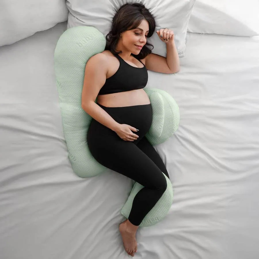 Ergonomic Side-Sleeping Pregnancy Pillow