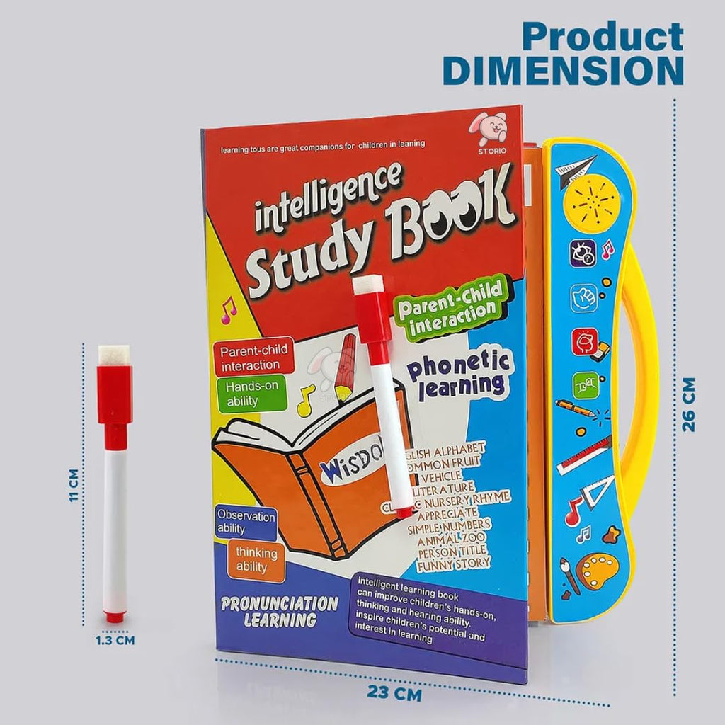Interactive Intelligence Sound Book for Kids | Screen-Free Learning Toy