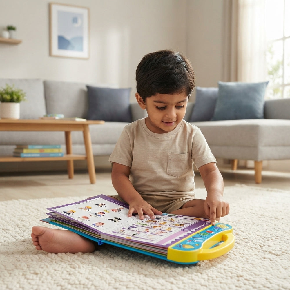 Interactive Intelligence Sound Book for Kids | Screen-Free Learning Toy