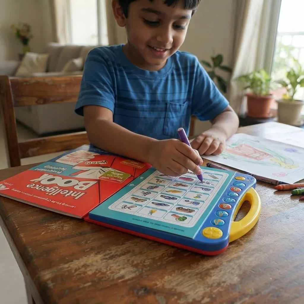 Interactive Intelligence Sound Book for Kids | Screen-Free Learning Toy