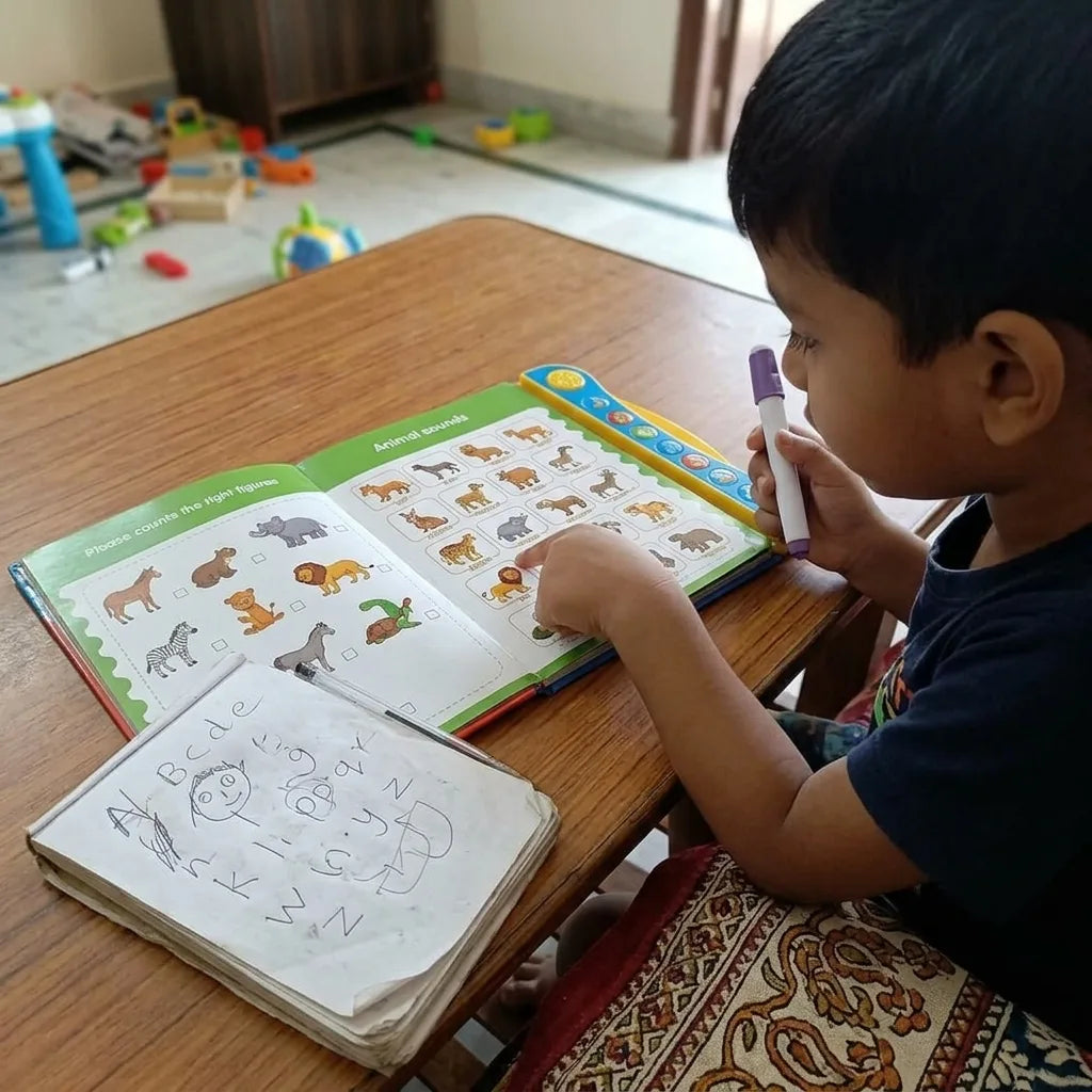 Interactive Intelligence Sound Book for Kids | Screen-Free Learning Toy