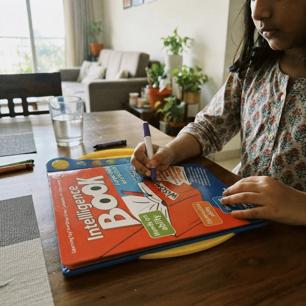 Interactive Intelligence Sound Book for Kids | Screen-Free Learning Toy